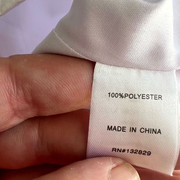 Superdown White Button Front Gabbie Ruched Crop Top Size XS NWT - Picture 5 of 7